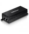 Inyector poe trendnet tpe-115gi/ 802.3af/at/ 2 rj45 hembra