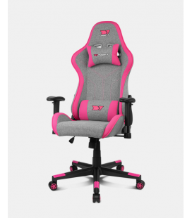 SILLA GAMING DRIFT DR90 PRO GRIS - ROSA