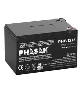 Batería phasak phb 1212 compatible con sai/ups phasak según especificaciones