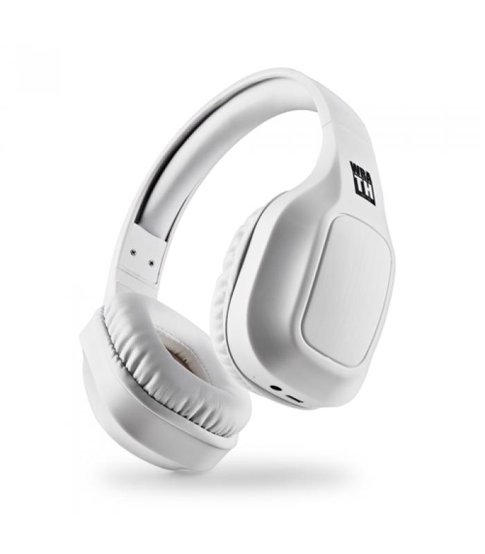 Auriculares inalámbricos ngs artica wrath/ con micrófono/ bluetooth/ blancos