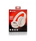 Auriculares Inalámbricos NGS Artica Greed/ con Micrófono/ Bluetooth/ Blanco