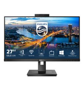 Monitor Profesional Philips 275B1H 27"/ QHD/ Webcam/ Multimedia/ Negro