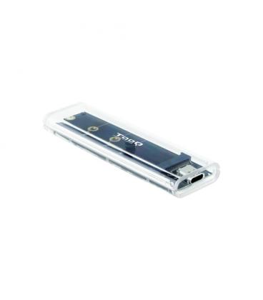 Caja Externa para Disco SSD M.2 NVMe TooQ TQE-2200/ USB 3.2/ Sin tornillos