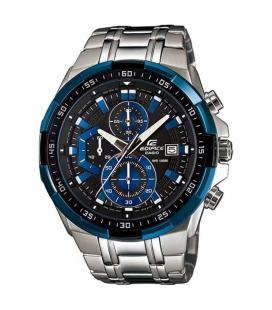 Reloj analógico casio edifice classic efr-539d-1a2vuef/ 54mm/ plata y azul