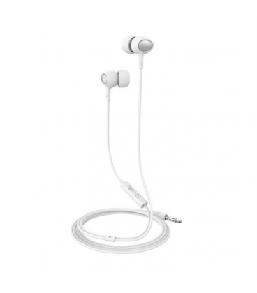 CELLY AURICULARES UP500 JACK 3 5 STEREO CON MICROFONO BLANCO