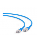 CABLE RED S-FTP GEMBIRD CAT 6A LSZH AZUL 1 M