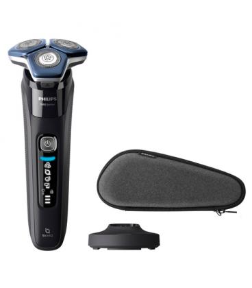 Afeitadora philIPS shaver series 7000 s7886 35 skiniq recorta afeita humedo seco 60min