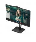 Monitor Profesional AOC 24P3QW 23.8"/ Full HD/ Webcam/ Multimedia/ Negro