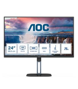 AOC V5 24V5C 60,5 cm (23.8") 1920 x 1080 Pixeles Full HD LED Negro