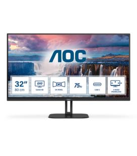 Monitor Profesional AOC Q32V5CE/BK 31.5"/ QHD/ Multimedia/ Negro