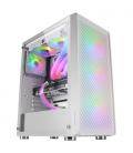 Caja Gaming Semitorre Mars Gaming MC-F/ Blanca