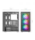Caja Gaming Semitorre Mars Gaming MC-F/ Blanca