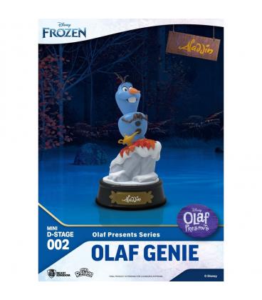 Figura beast kingdom minidstage disney olaf presenta olaf genio