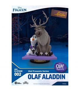 Figura minidstage disney olaf presenta olaf simba