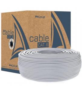 Bobina de cable rj45 utp phasak phr 6100 cat.6/ 100m