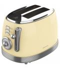 Tostador cecotec toast&taste 800 vintage light/ 850w/ amarillo claro