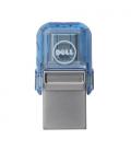 DELL AB135396 unidad flash USB 128 GB USB Type-A / USB Type-C 3.2 Gen 1 (3.1 Gen 1) Azul, Plata