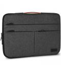 Funda subblim air padding 360 sleeve para portátiles hasta 15.6'/ gris oscuro