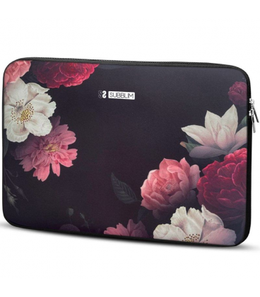 Funda subblim trendy sleeve neo flowers para portátiles hasta 15.6'