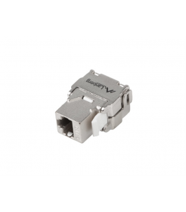 CONECTOR KEYSTONE LANBERG TOOLLESS RJ45 A LSA CAT.6 FTP 180 GRADOS