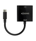 Conversor HDMI 4K 30Hz Aisens A109-0684/ HDMI Hembra - USB Tipo-C Macho/ 15cm/ Negro