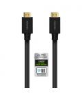 Cable HDMI 2.1 8K Aisens A150-0680/ HDMI Macho - HDMI Macho/ 5m/ Certificado/ Negro