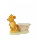 Figura decorativa enesco disney el rey leon simba huevera