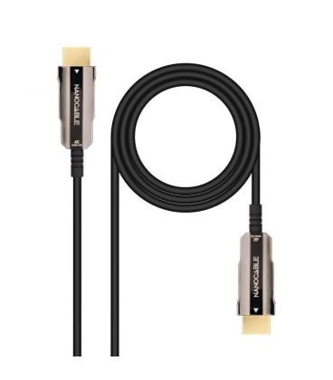 Cable hdmi 2.0 4k nanocable 10.15.2010/ hdmi macho - hdmi macho/ 10m/ negro