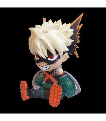 Figura hucha plastoy my hero academia katsuki bakugo tirelire re - run 18cm