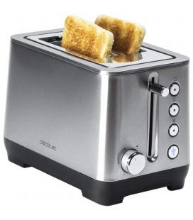 Tostador cecotec bigtoast double/ 1000w/ plata