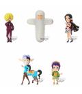 Figura banpresto one piece world collectable figure - wanokuni onigashima 5 - 4 - 7cm 12 unidades