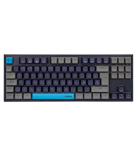 Teclado gaming royal pbt mecanico negro