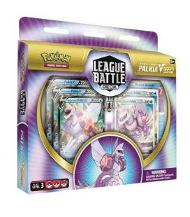 Juego de cartas pokemon tcg baraja de combate de liga palkia vmax español