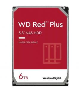 Disco duro interno hdd wd western digital nas red plus wd60efpx 6tb 6000gb 3.5pulgadas sata3 5400rpm 256mb
