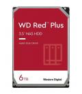 Disco duro interno hdd wd western digital nas red plus wd60efpx 6tb 6000gb 3.5pulgadas sata3 5400rpm 256mb