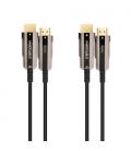 Nanocable Cable HDMI V2.0 AOC 4K@60Hz 18Gbps A/M-A/M, Negro, 10 m