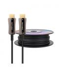 Nanocable Cable HDMI V2.1 AOC 8K@60Hz 4K@120Hz 48Gbps A/M-A/M, Negro, 100 m