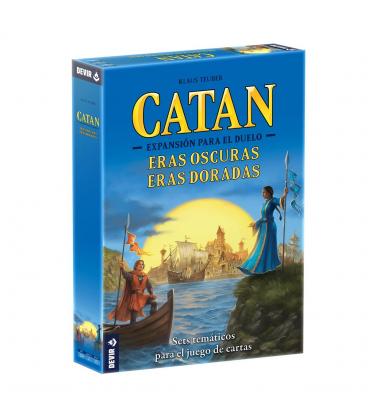 Juego de mesa devir catan el duelo eras oscuras eras doradas