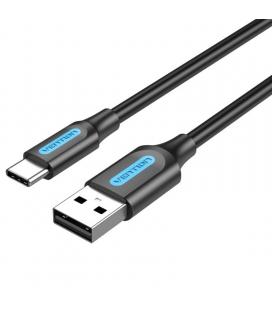 Cable usb 2.0 tipo-c vention cokbc/ usb macho - usb tipo-c macho/ 25cm/ gris