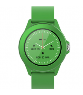 Smartwatch forever colorum cw-300/ notificaciones/ frecuencia cardíaca/ verde