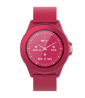 Smartwatch forever colorum cw-300/ notificaciones/ frecuencia cardíaca/ magenta