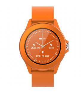 Smartwatch forever colorum cw-300/ notificaciones/ frecuencia cardíaca/ naranja