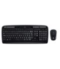 Logitech Wireless Combo MK330 teclado Ratón incluido USB QWERTY Internacional de EE.UU. Negro