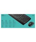 Logitech Wireless Combo MK330 teclado Ratón incluido USB QWERTY Internacional de EE.UU. Negro