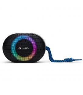 Altavoz portatil aiwa bst - 330 10w rms bluetooth azul y negro