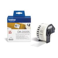 Cinta continua de papel térmico brother dk22225 - anchura 38mm - bobina 30.48m