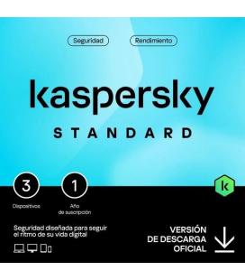 Kaspersky Lab Standard 3 Dispositivos Licencia 1 año ESP