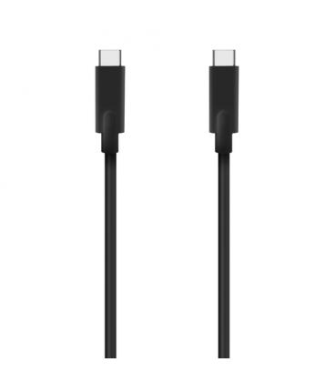 Cable USB 3.2 Tipo-C Aisens A107-0705 10GBPS 5A 100W/ USB Tipo-C Macho - USB Tipo-C Macho/ 3m/ Negro