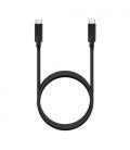 Cable USB 3.2 Tipo-C Aisens A107-0705 10GBPS 5A 100W/ USB Tipo-C Macho - USB Tipo-C Macho/ 3m/ Negro