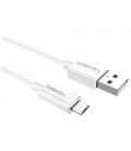 Duracell USB5023W cable USB 2 m 2.0 USB A Micro-USB A Blanco